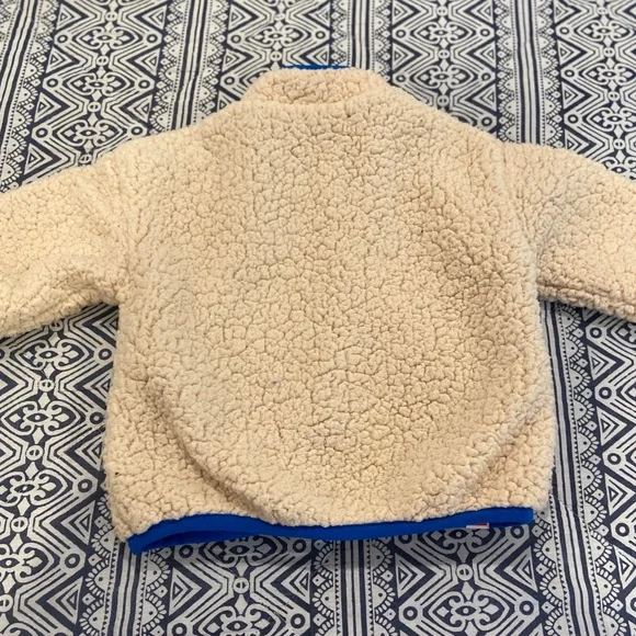 Lego for Target Sherpa Zip-Up Jacket – Infant 12 Months, Off-White Blue Red - Picture 8 of 8